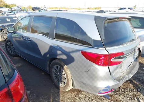 2021 Honda Odyssey Ex-L from USA, damaged, VIN 5FNRL6H70MB023353